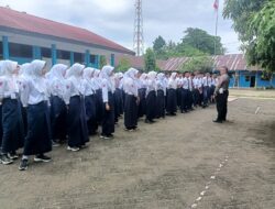 Cegah Konvoi dan Balap Liar, Polisi Edukasi Pelajar SMPN 1 Segeri soal Keselamatan Berlalu Lintas