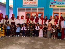 HUT ke-81 RI di PAUD An-Nuh Makin Meriah, Anak-anak Ikuti Karnaval dengan Pakaian Adat dan Kostum Profesi